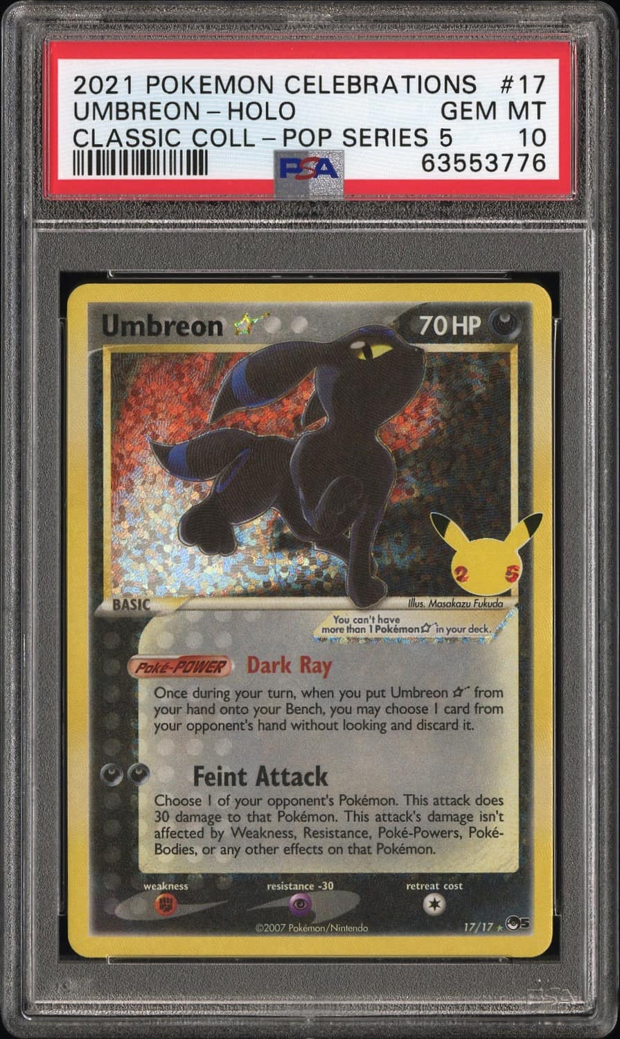 Umbreon-Gold Star