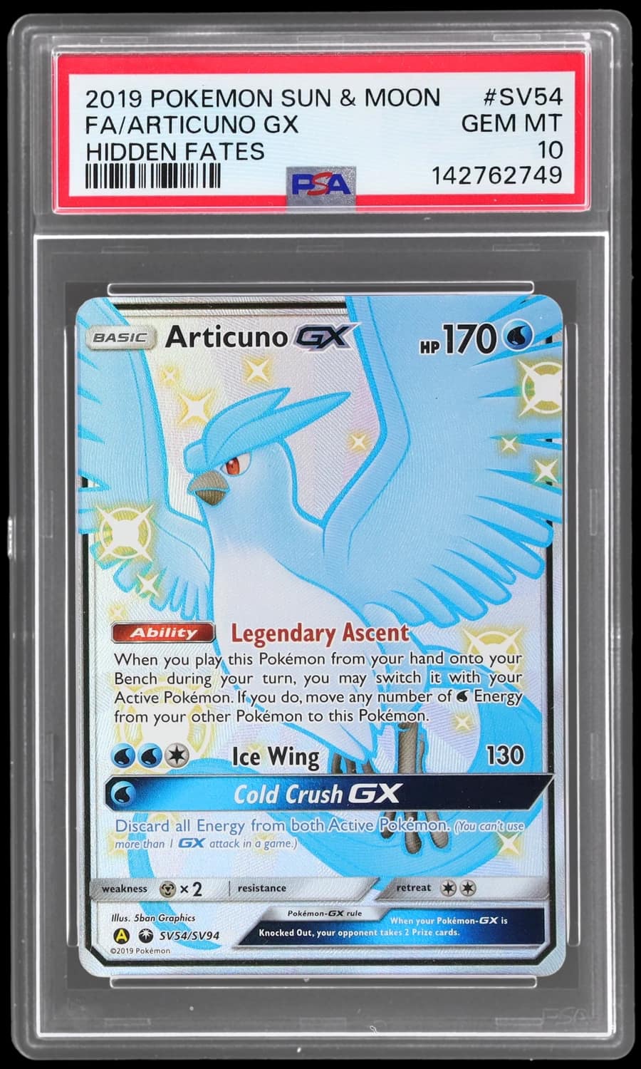Articuno Gx