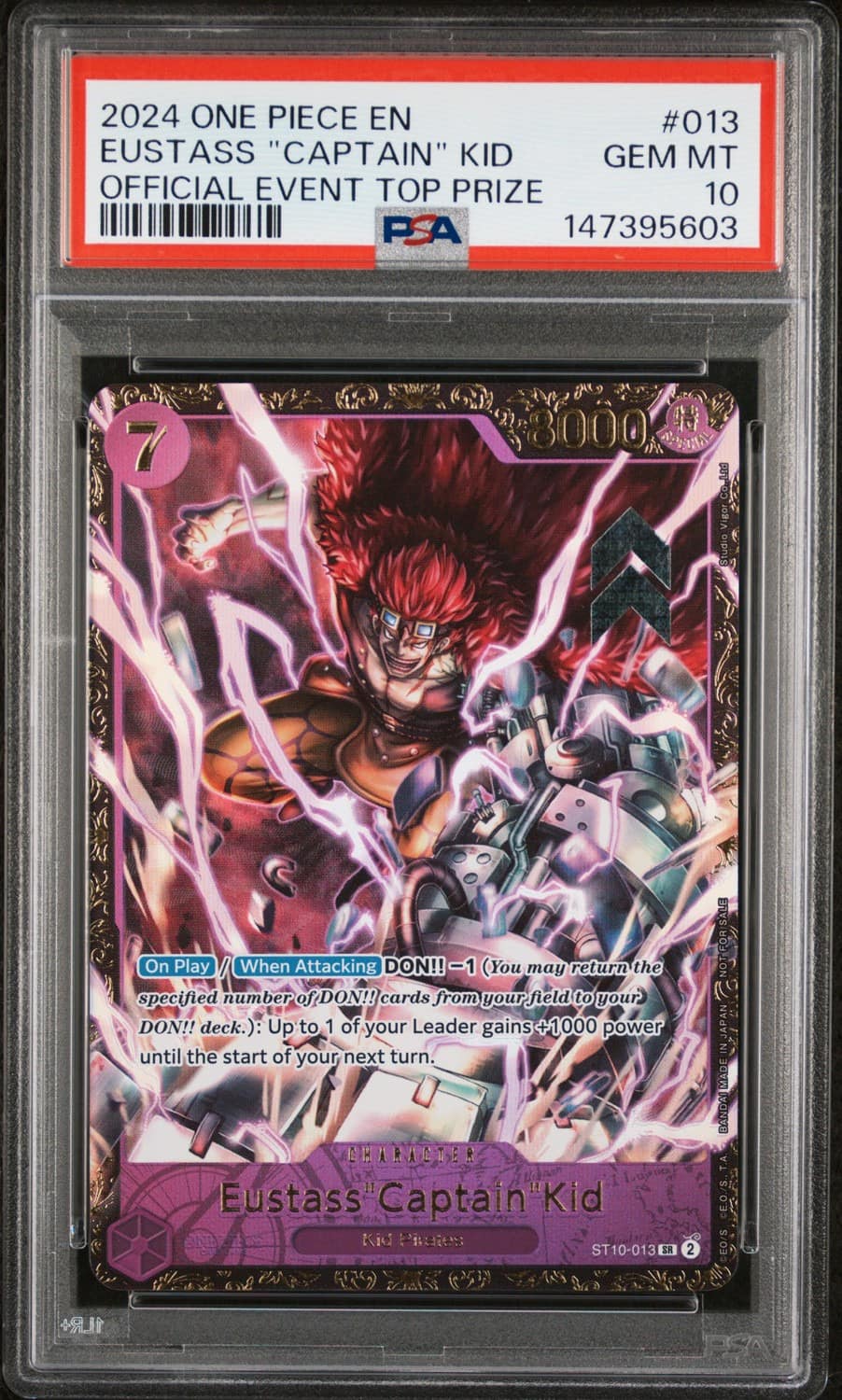 Eustass "captain" Kid