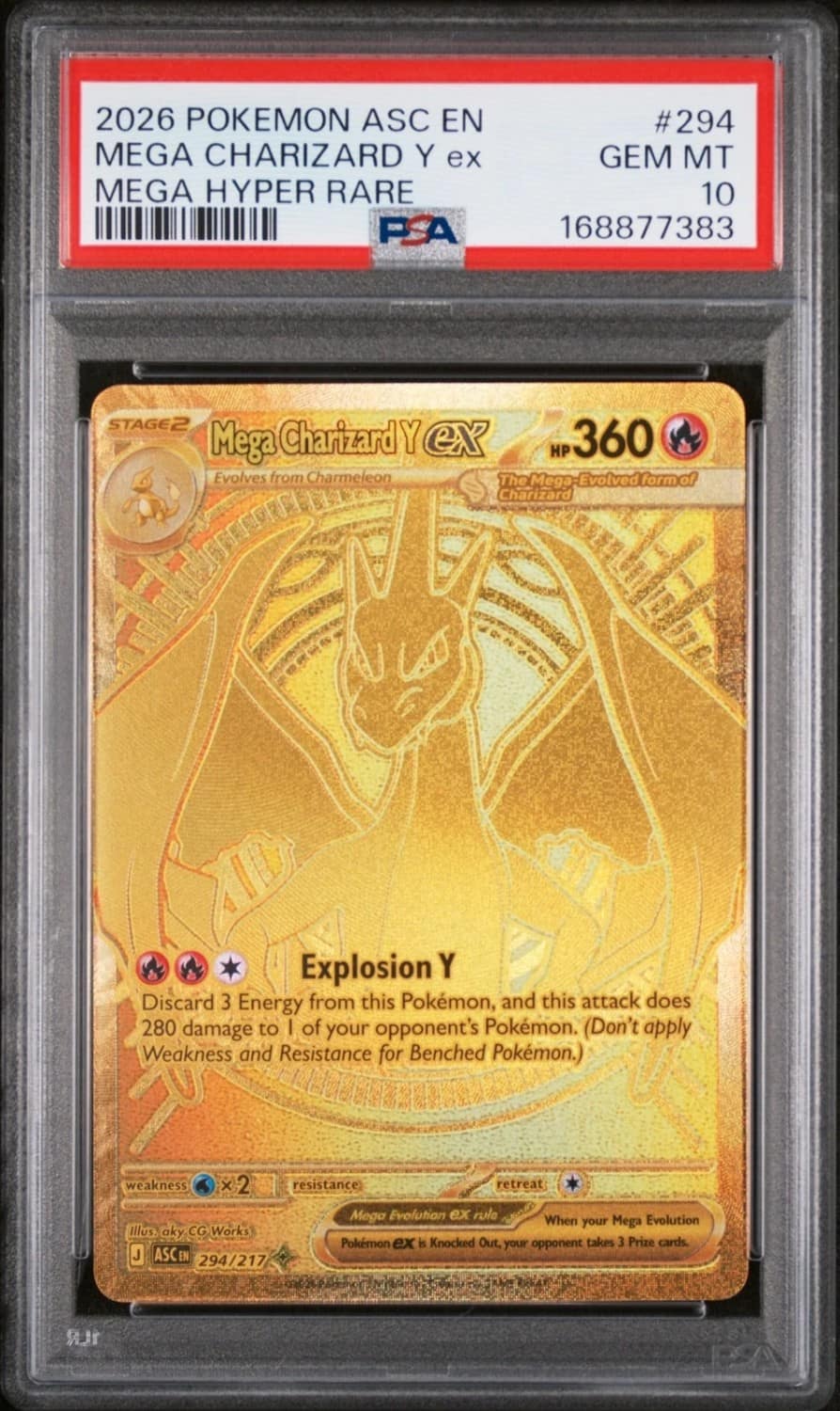 Mega Charizard Y Ex