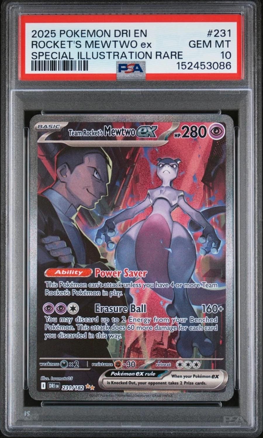 Rocket'S Mewtwo Ex