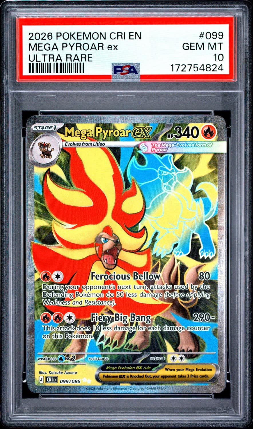 Mega Pyroar Ex
