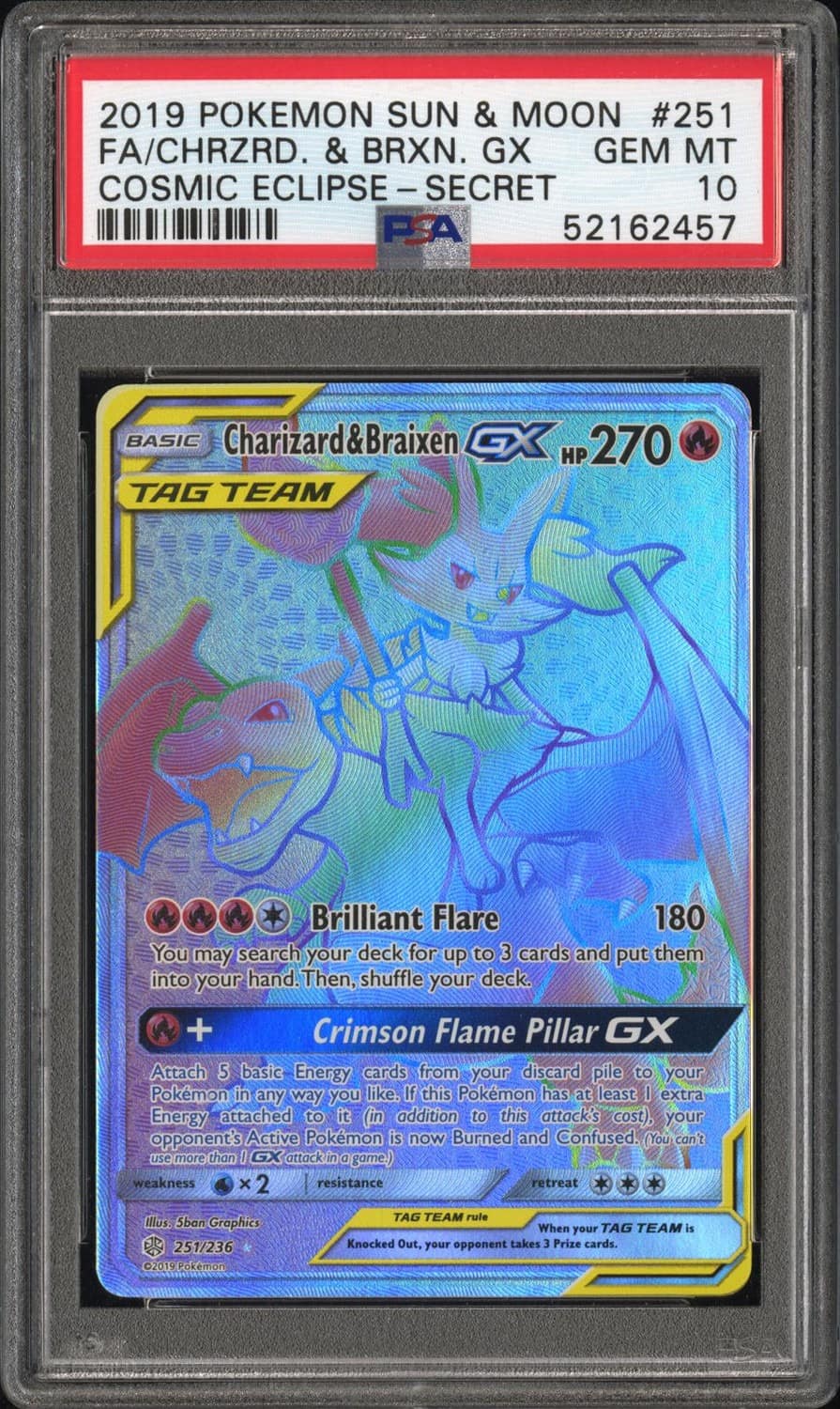 Charizard/braixen Gx