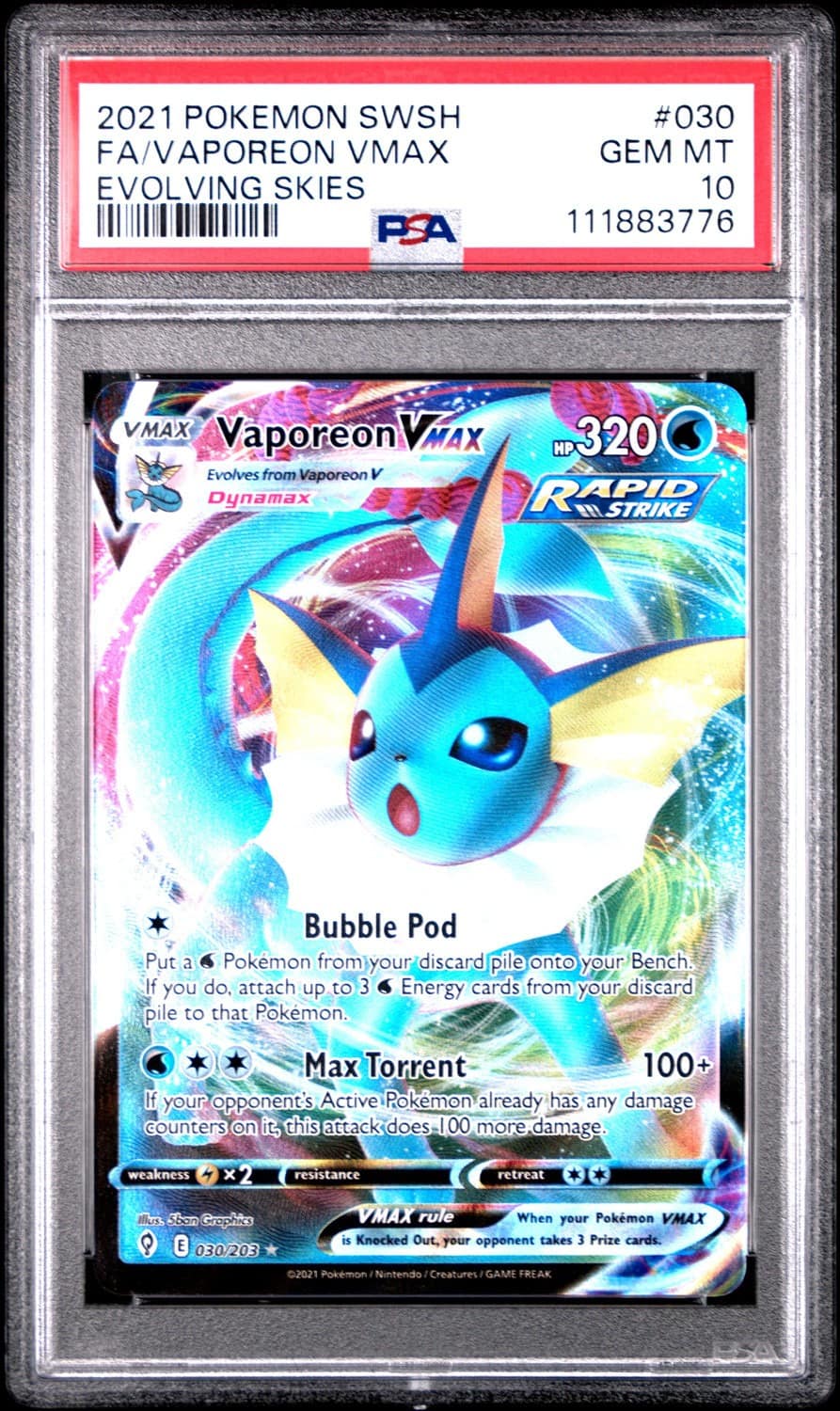 Vaporeon Vmax