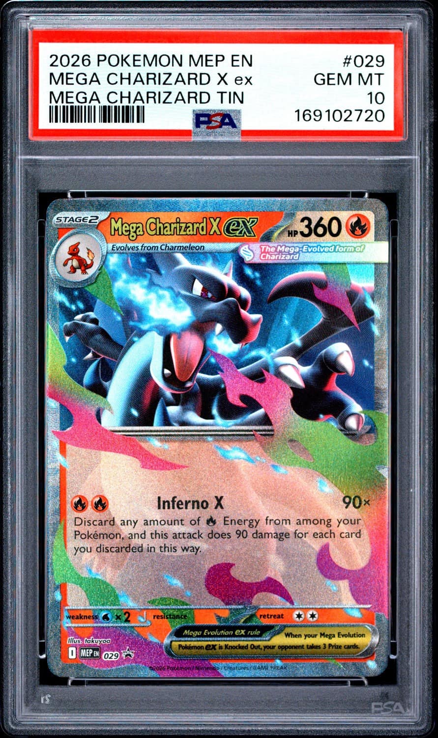 Mega Charizard X Ex