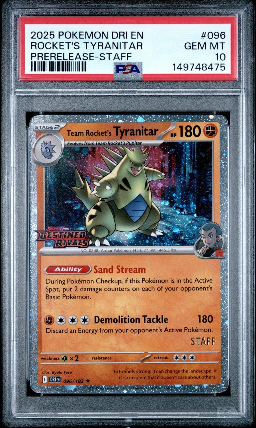 Rocket'S Tyranitar