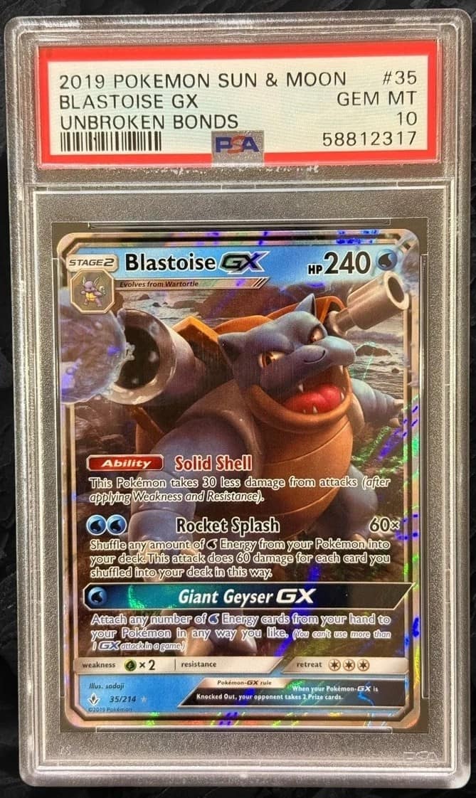 Blastoise Gx