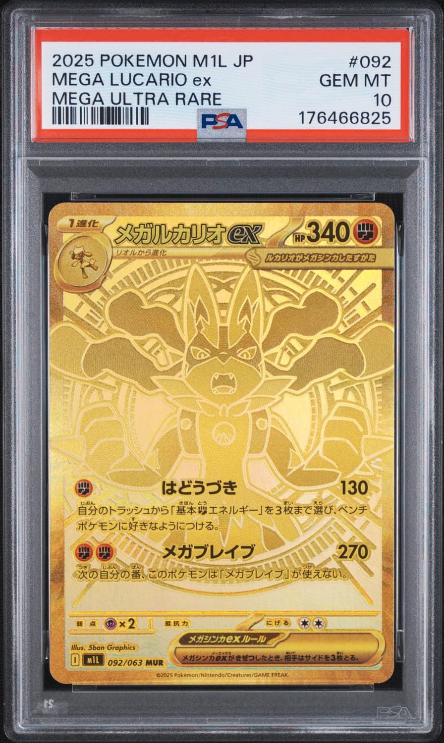 Mega Lucario Ex