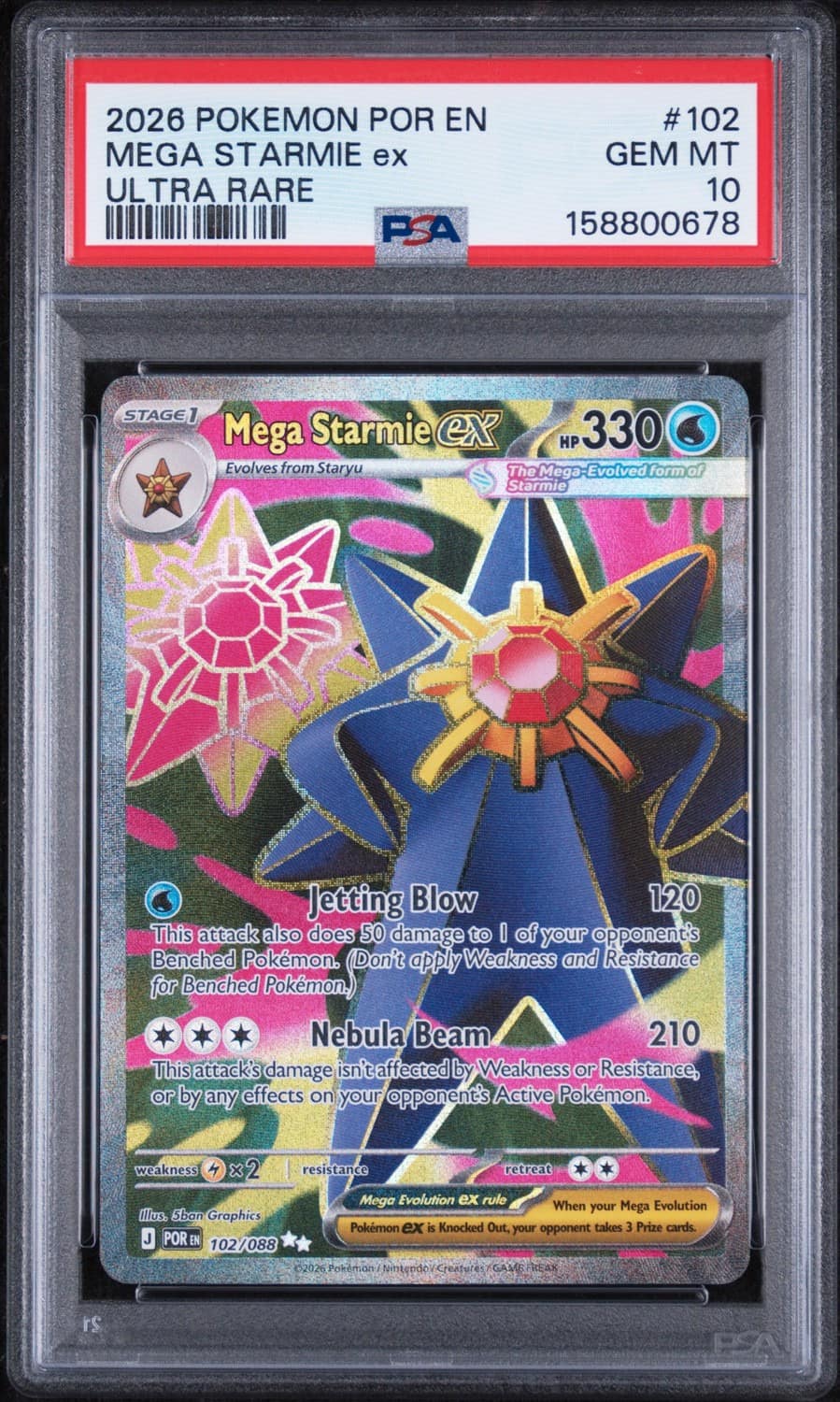 Mega Starmie Ex