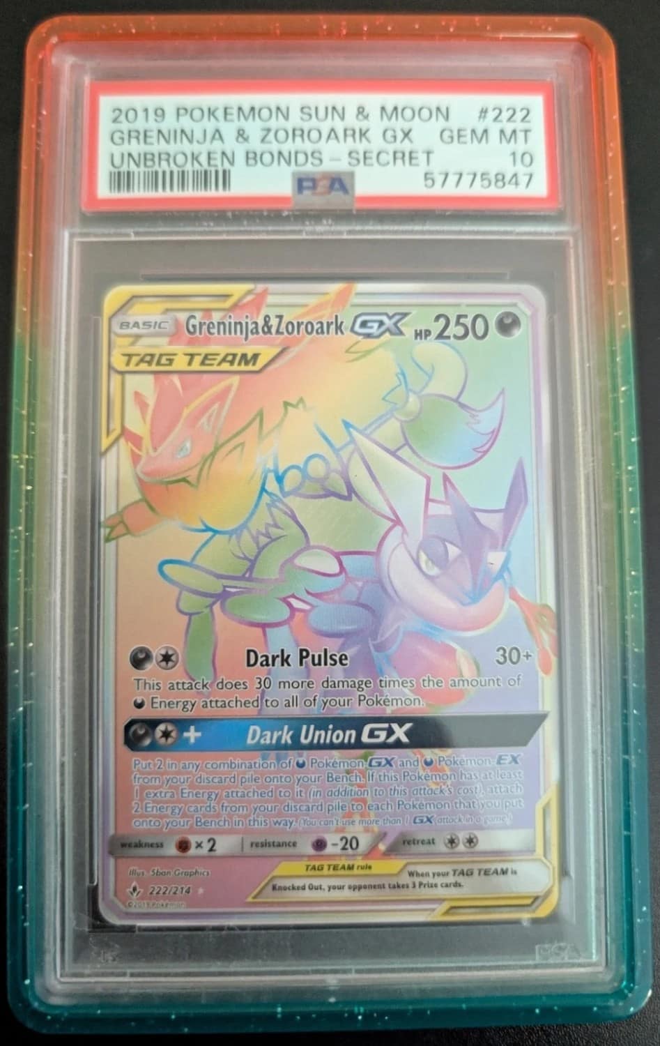 Greninja & Zoroark Gx