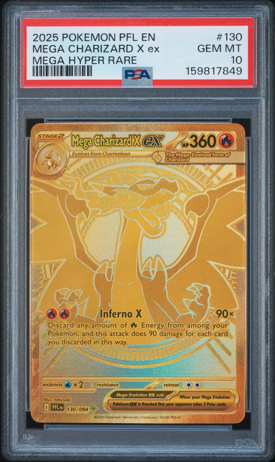 Mega Charizard X Ex