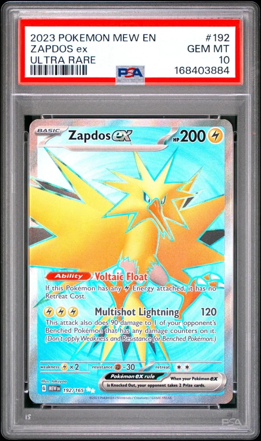 Zapdos Ex