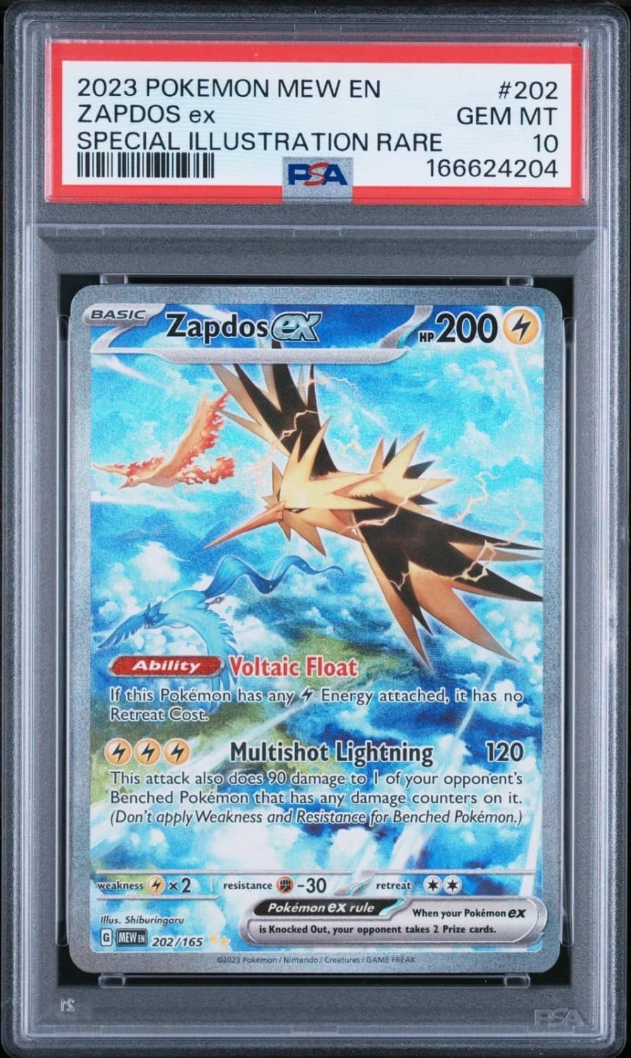 Zapdos Ex