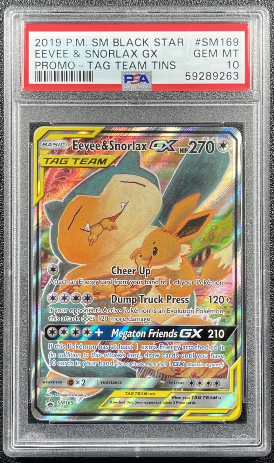 Eevee & Snorlax Gx