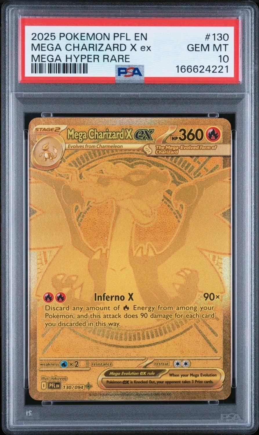 Mega Charizard X Ex