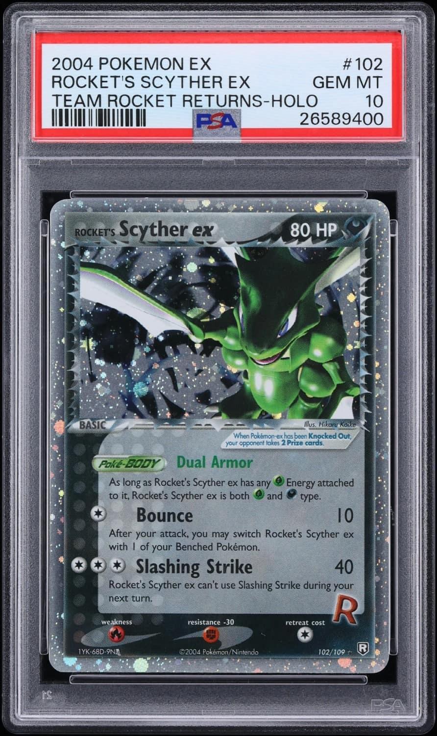 Rocket'S Scyther Ex