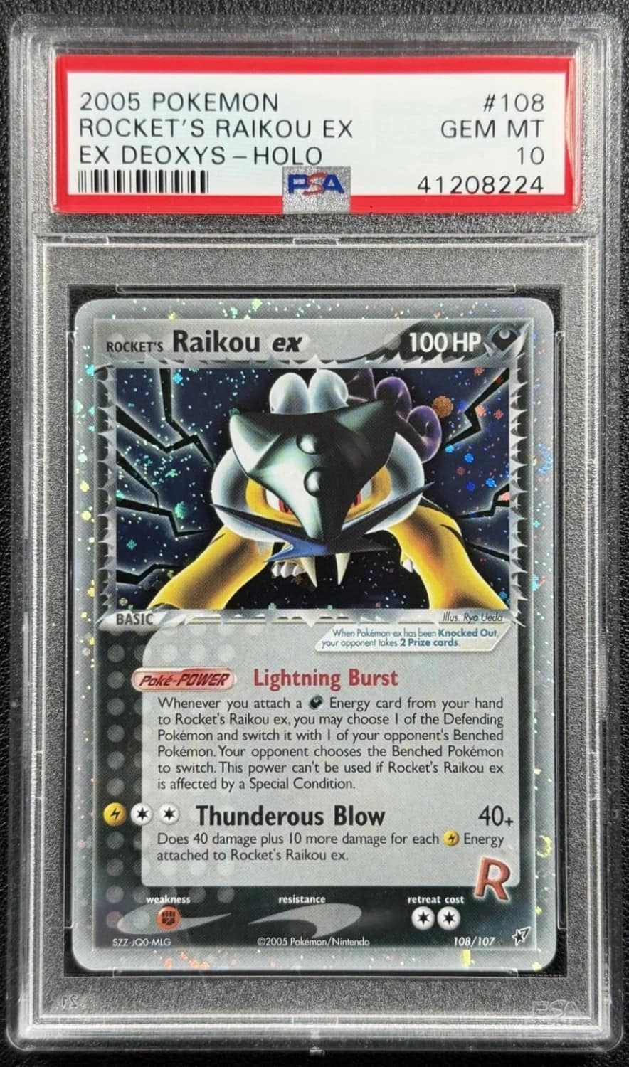 Rocket'S Raikou Ex