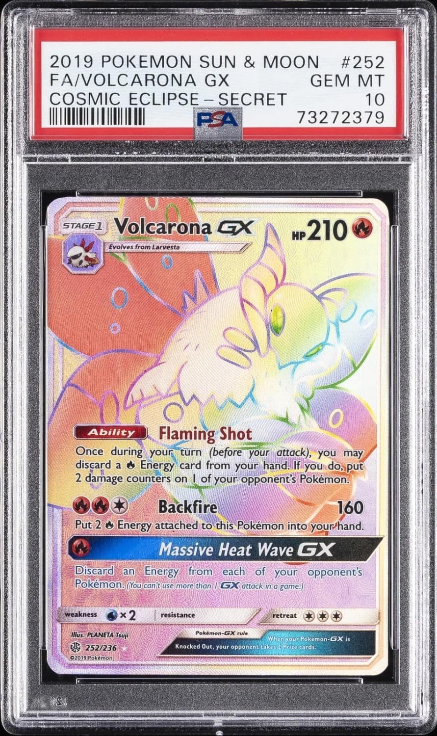 Volcarona Gx