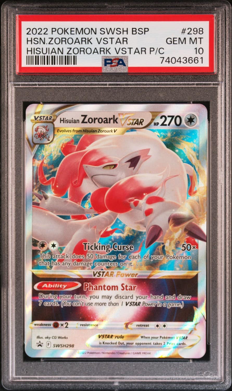 Hisuian Zoroark Vstar