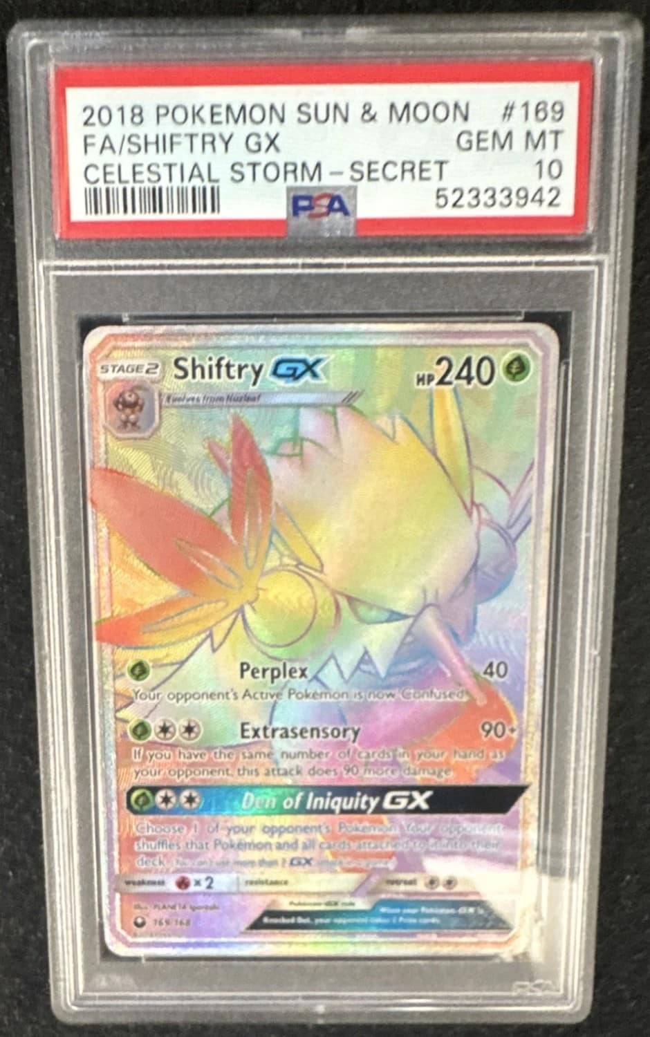 Shiftry Gx