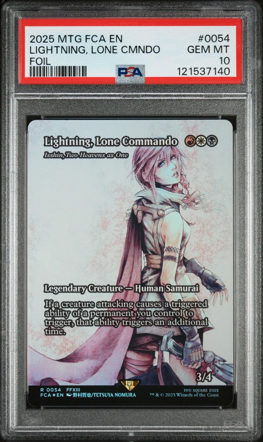 Lightning, Lone Cmndo