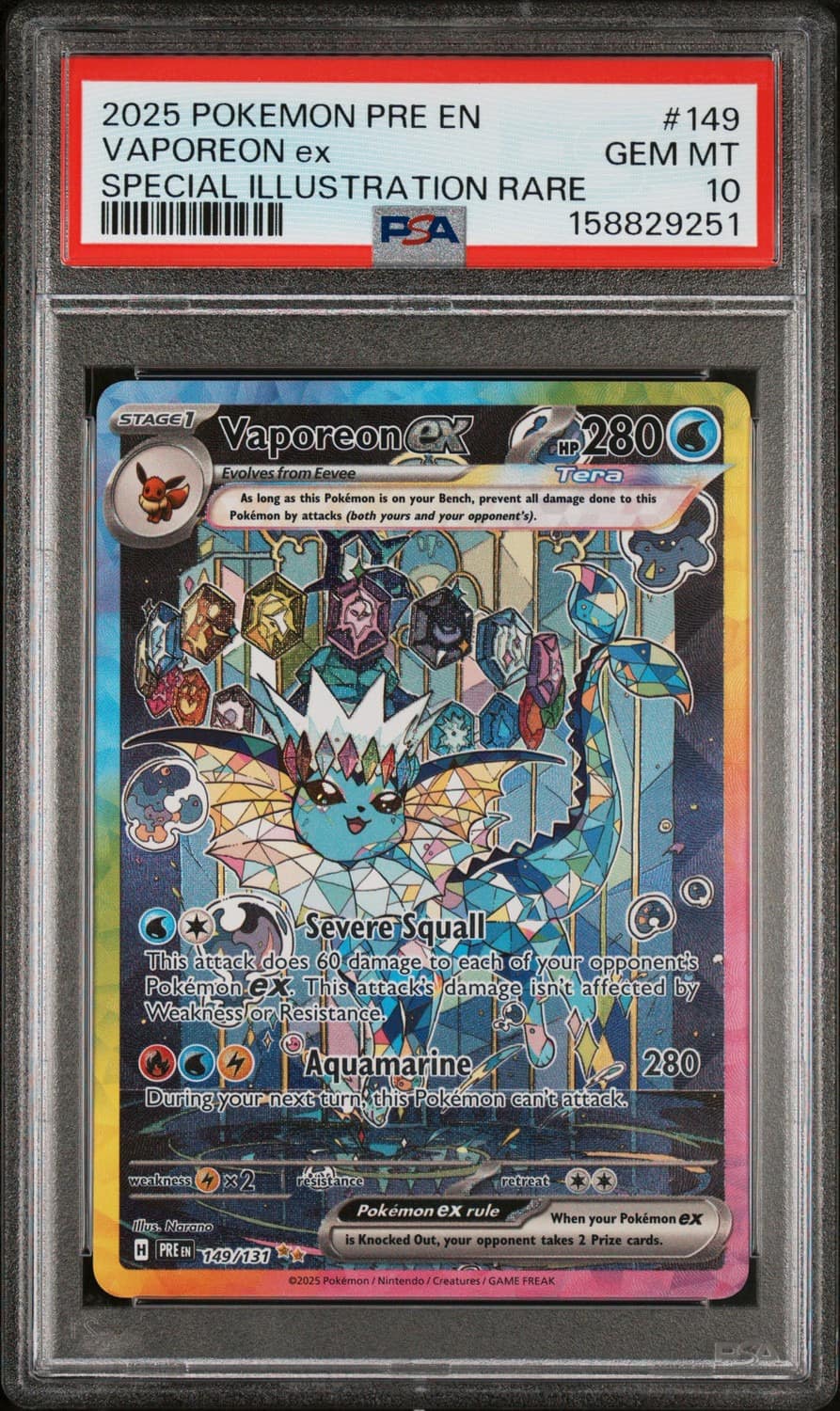 Vaporeon Ex