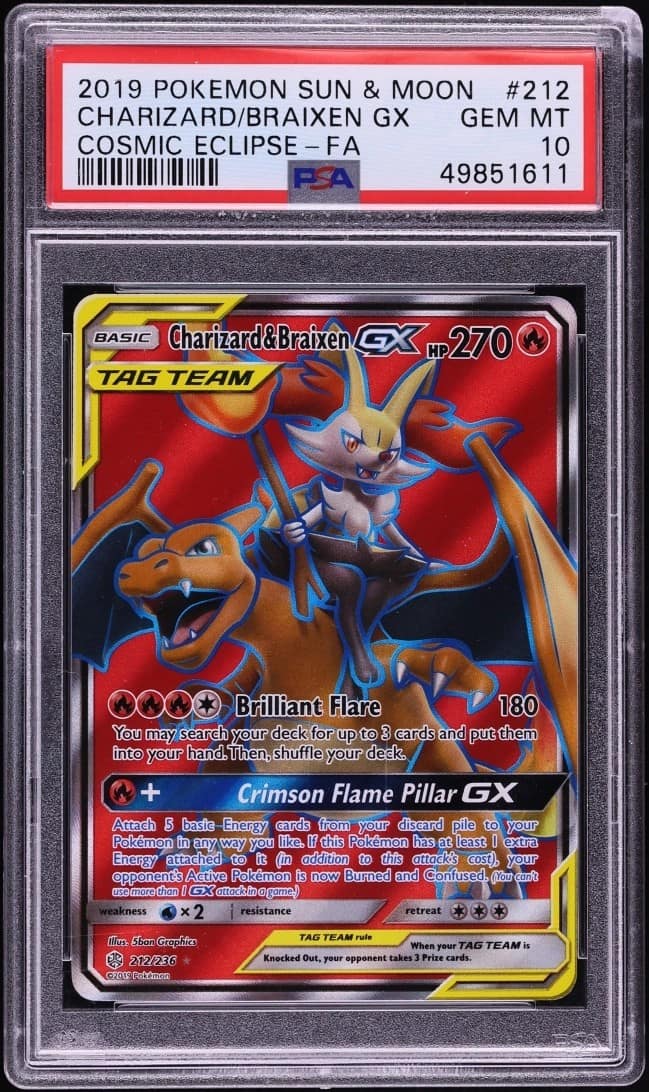 Charizard/braixen Gx