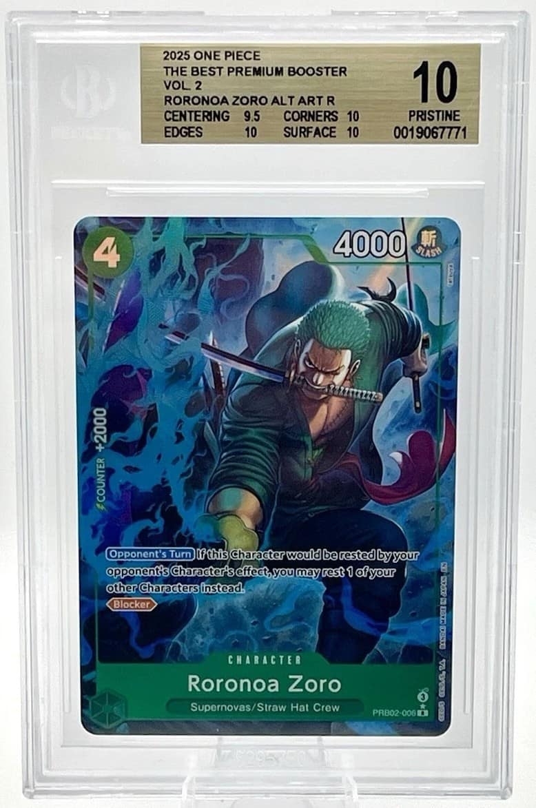 The Best Premium Booster Vol 2 Roronoa Zoro R