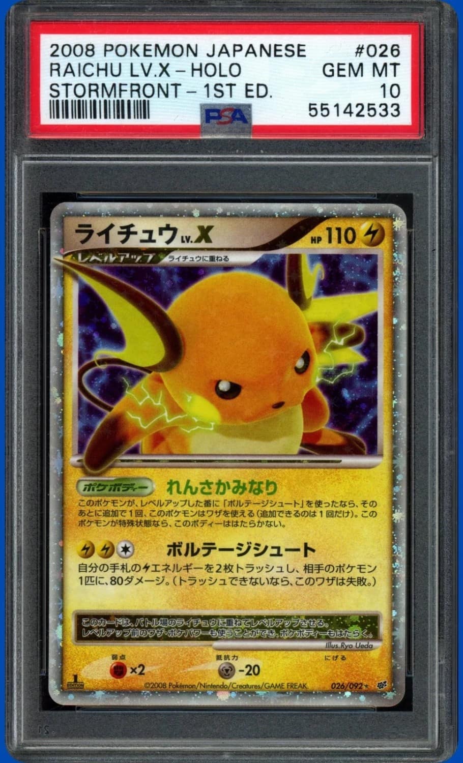 Raichu Lv.x