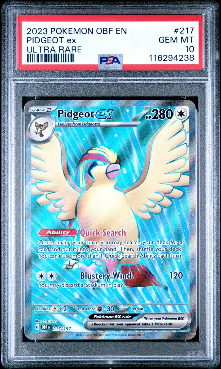 Pidgeot Ex