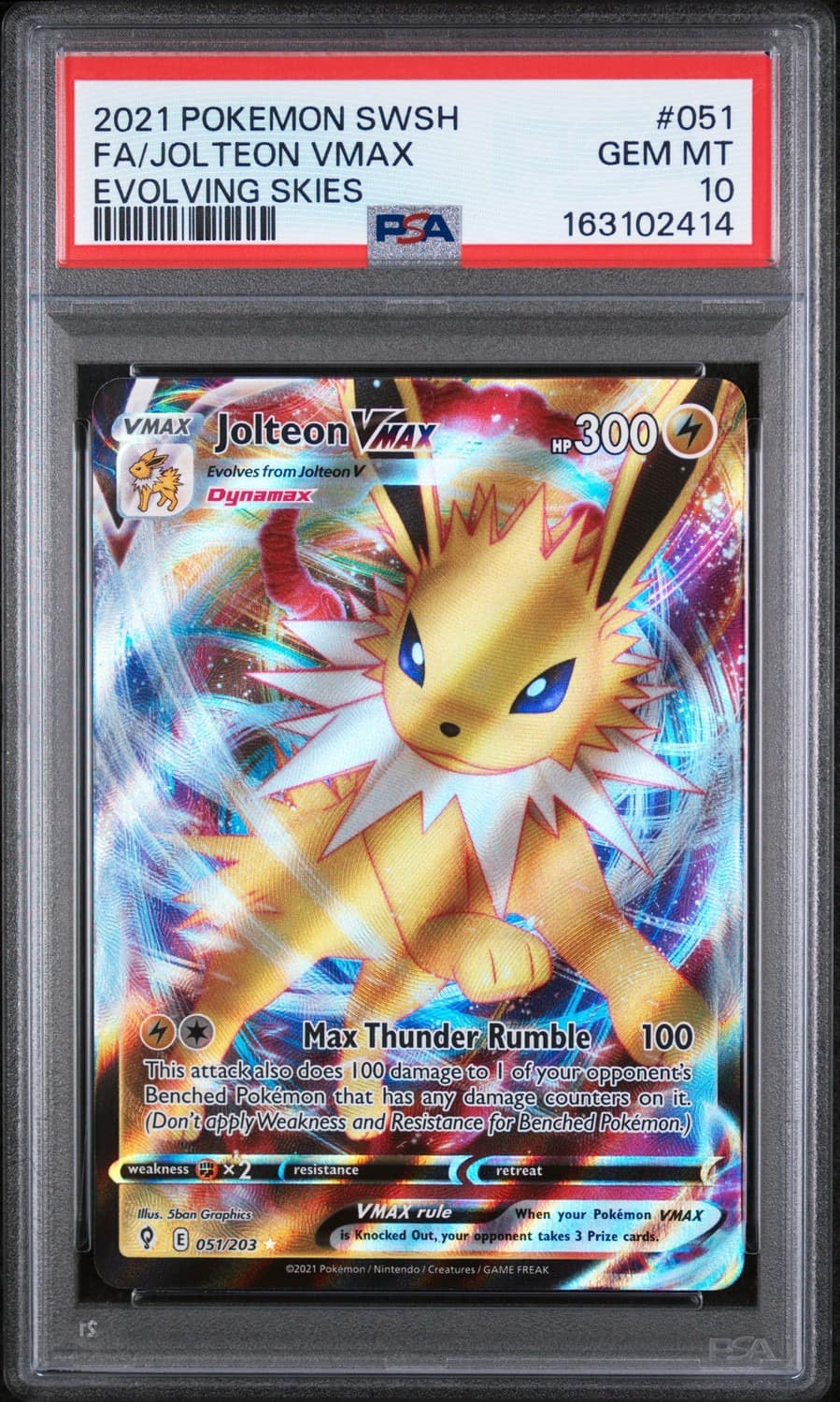 Jolteon Vmax