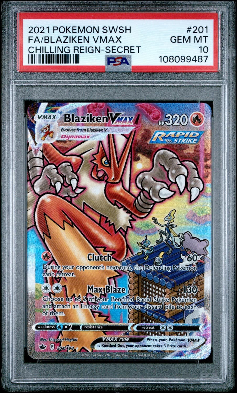 Blaziken Vmax