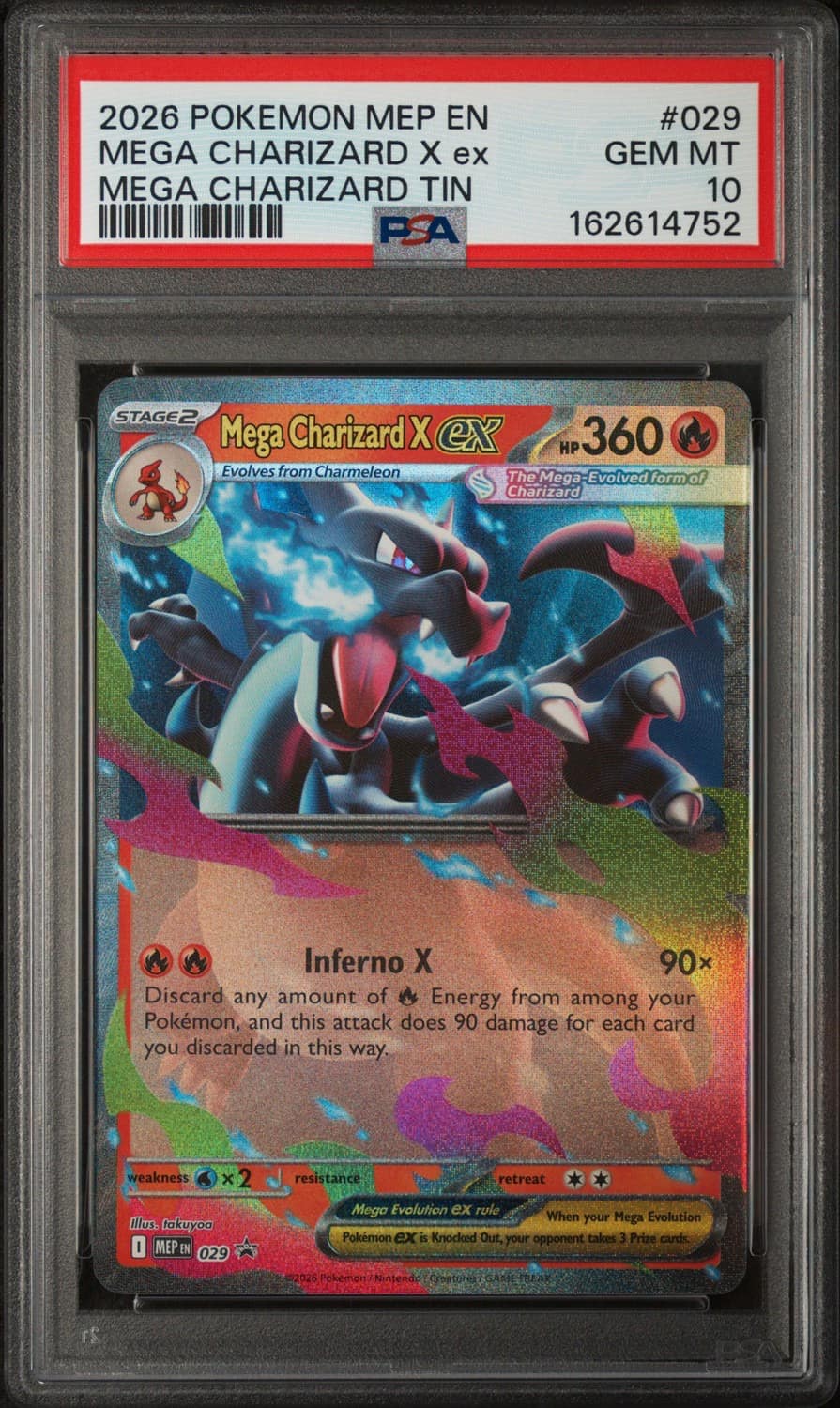 Mega Charizard X Ex