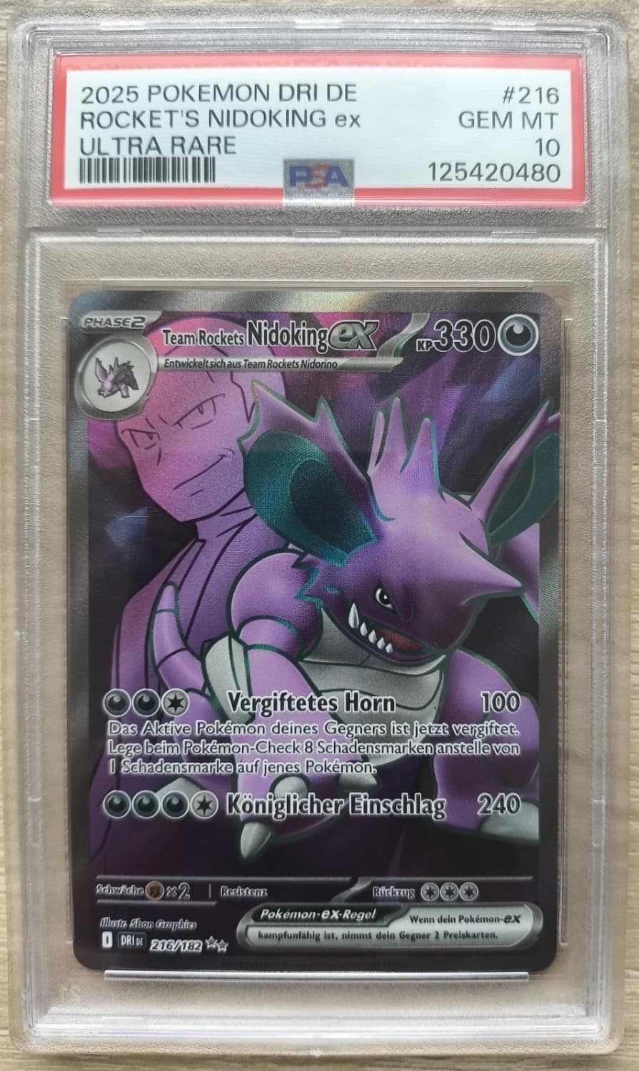Rocket'S Nidoking Ex