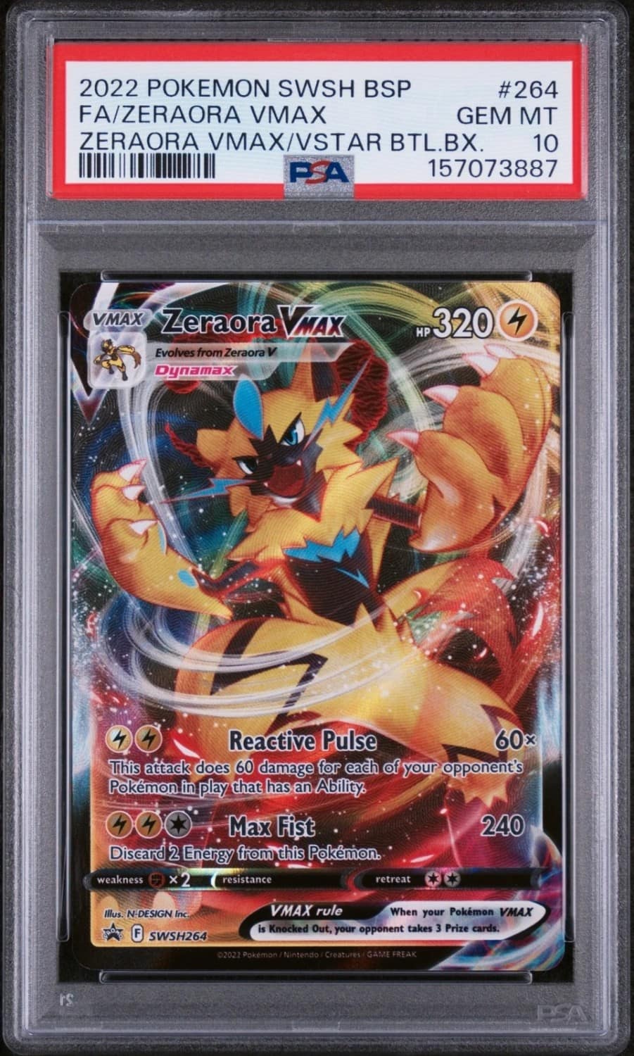 Zeraora Vmax