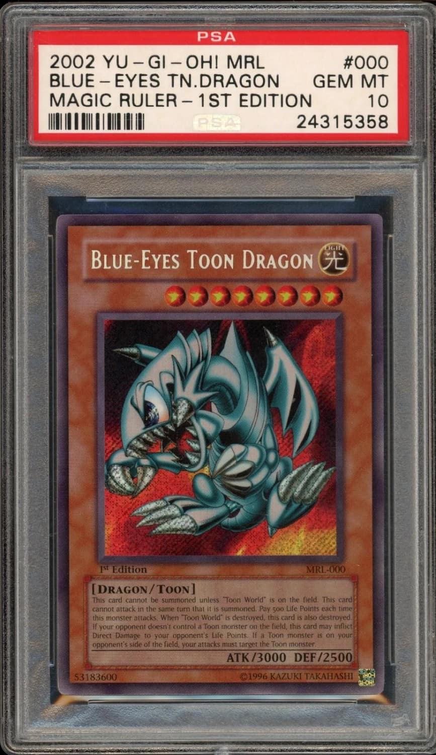 Blue-Eyes Toon Dragon