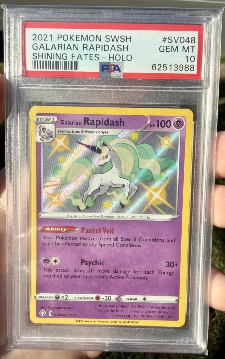 Galarian Rapidash