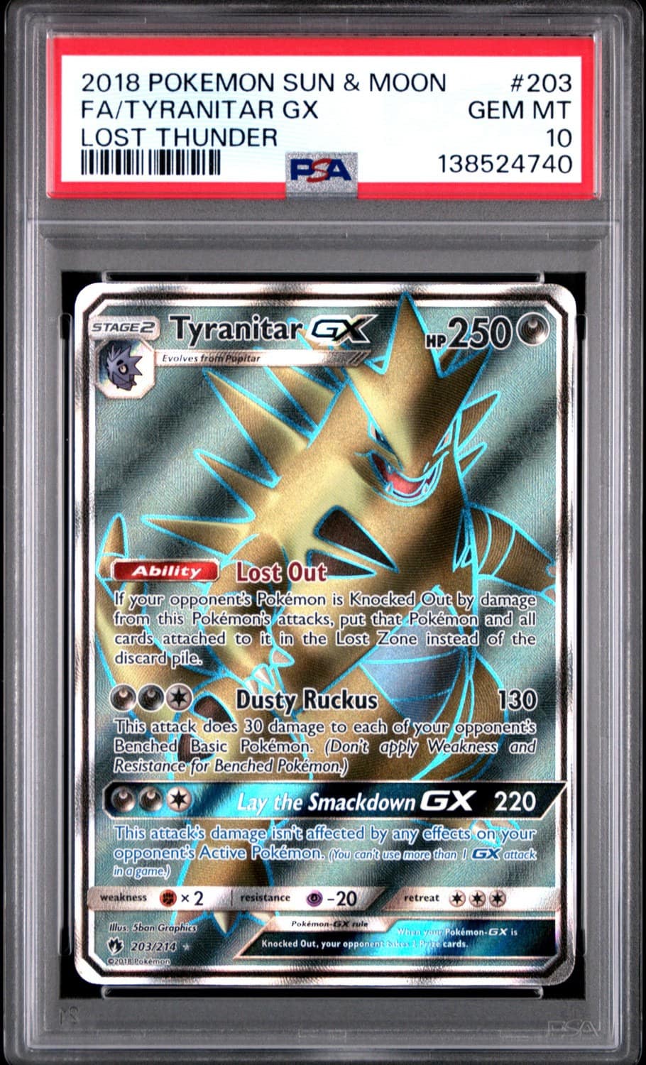 Tyranitar Gx