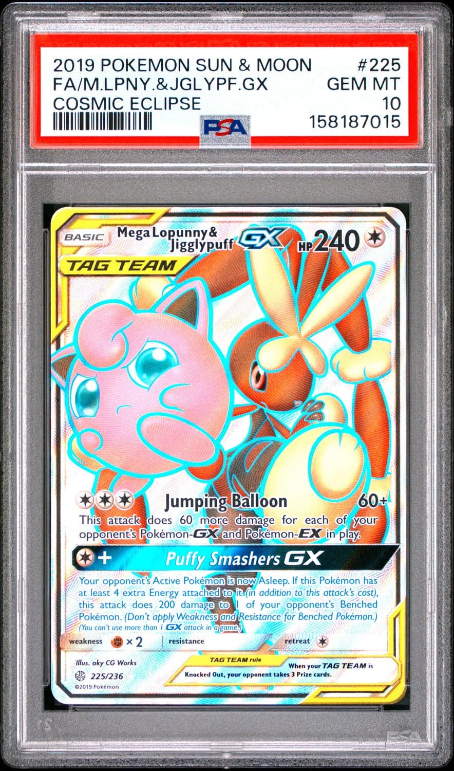 Mega Lopunny & Jigglypuff Gx