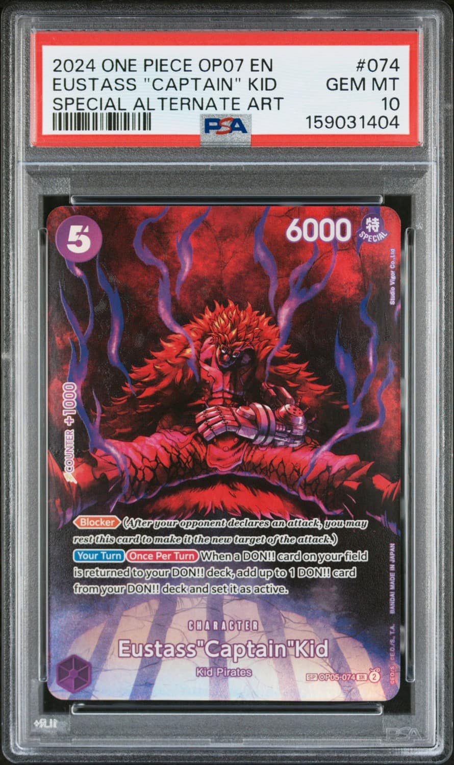 Eustass "captain" Kid