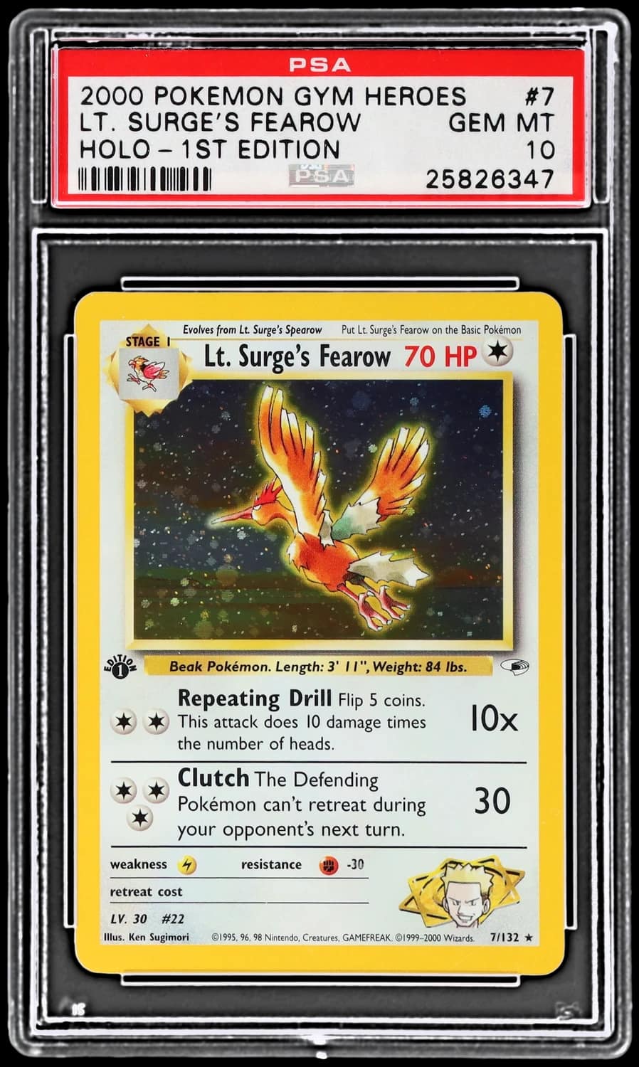 Lt. Surge'S Fearow