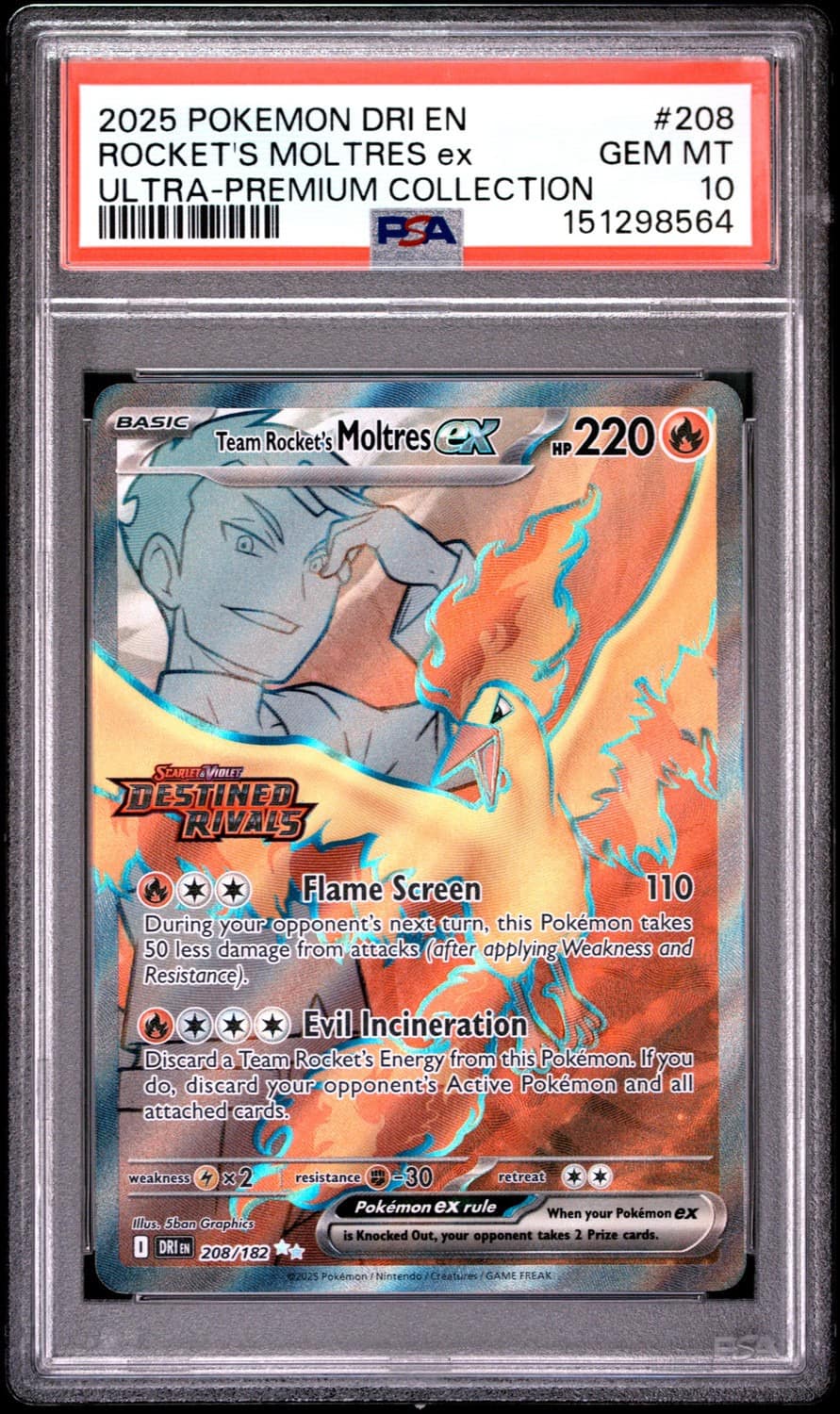 Rocket'S Moltres Ex