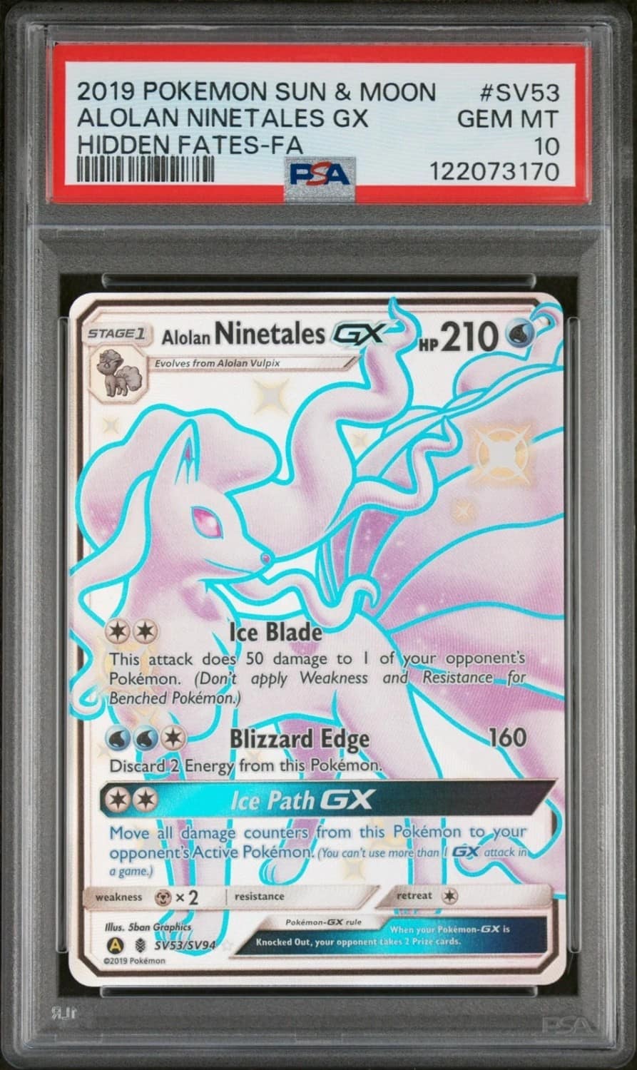 Alolan Ninetales Gx