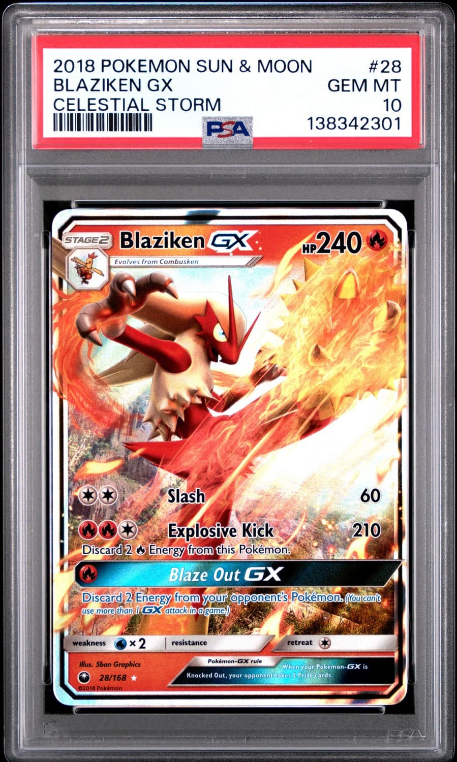 Blaziken Gx