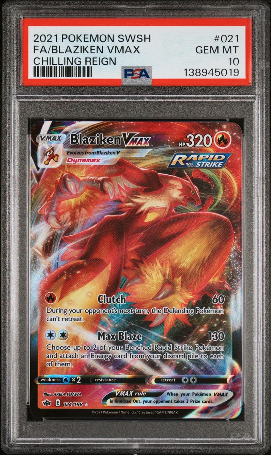 Blaziken Vmax
