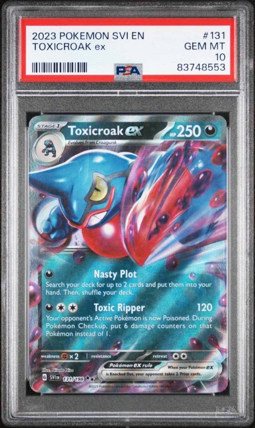 Toxicroak Ex