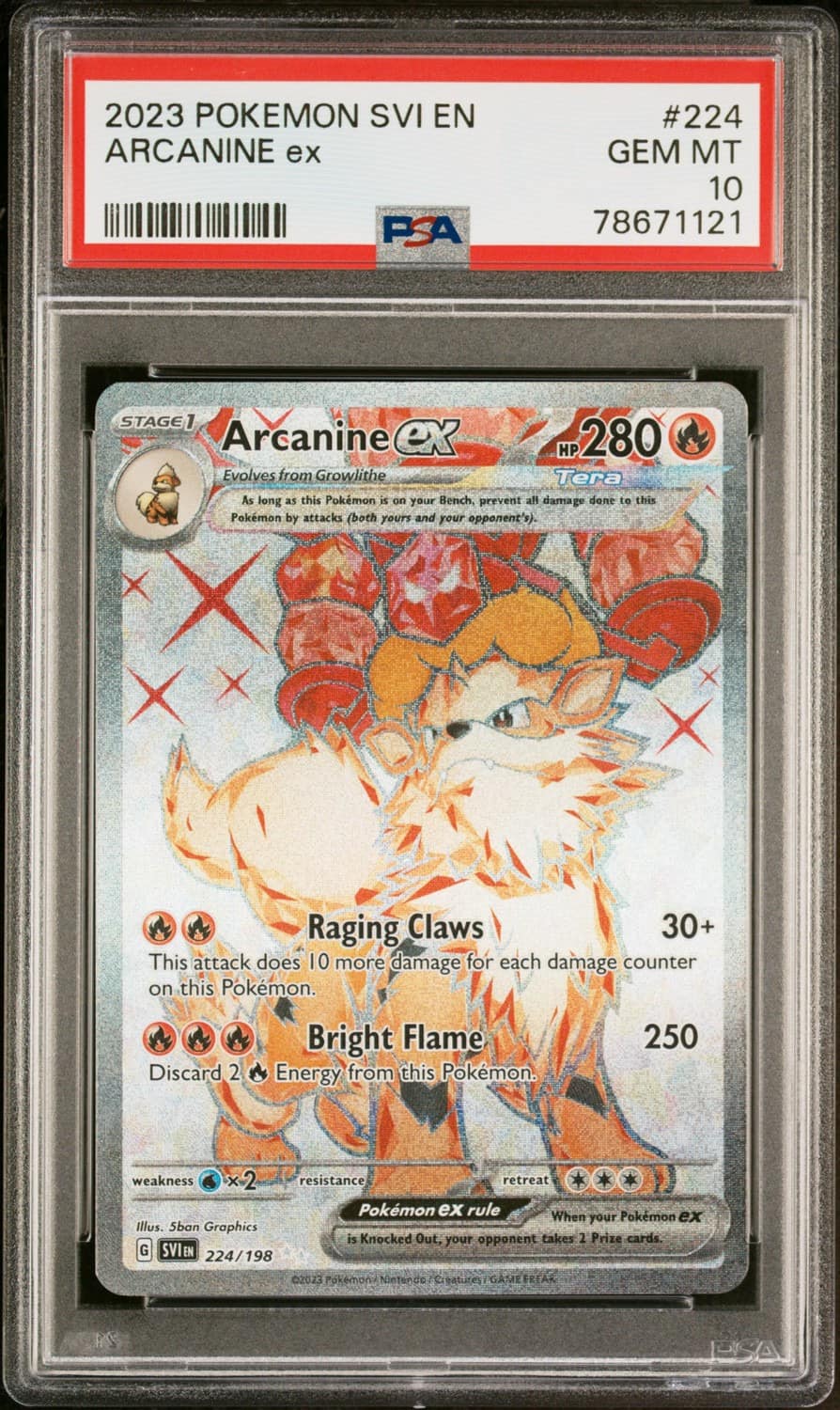 Arcanine Ex