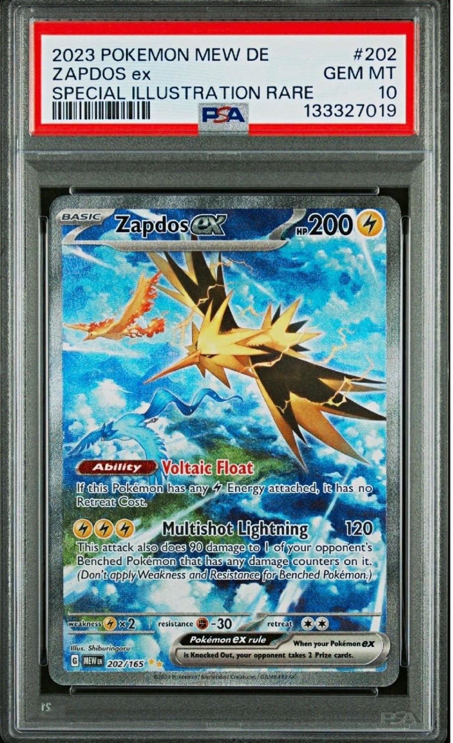 Zapdos Ex