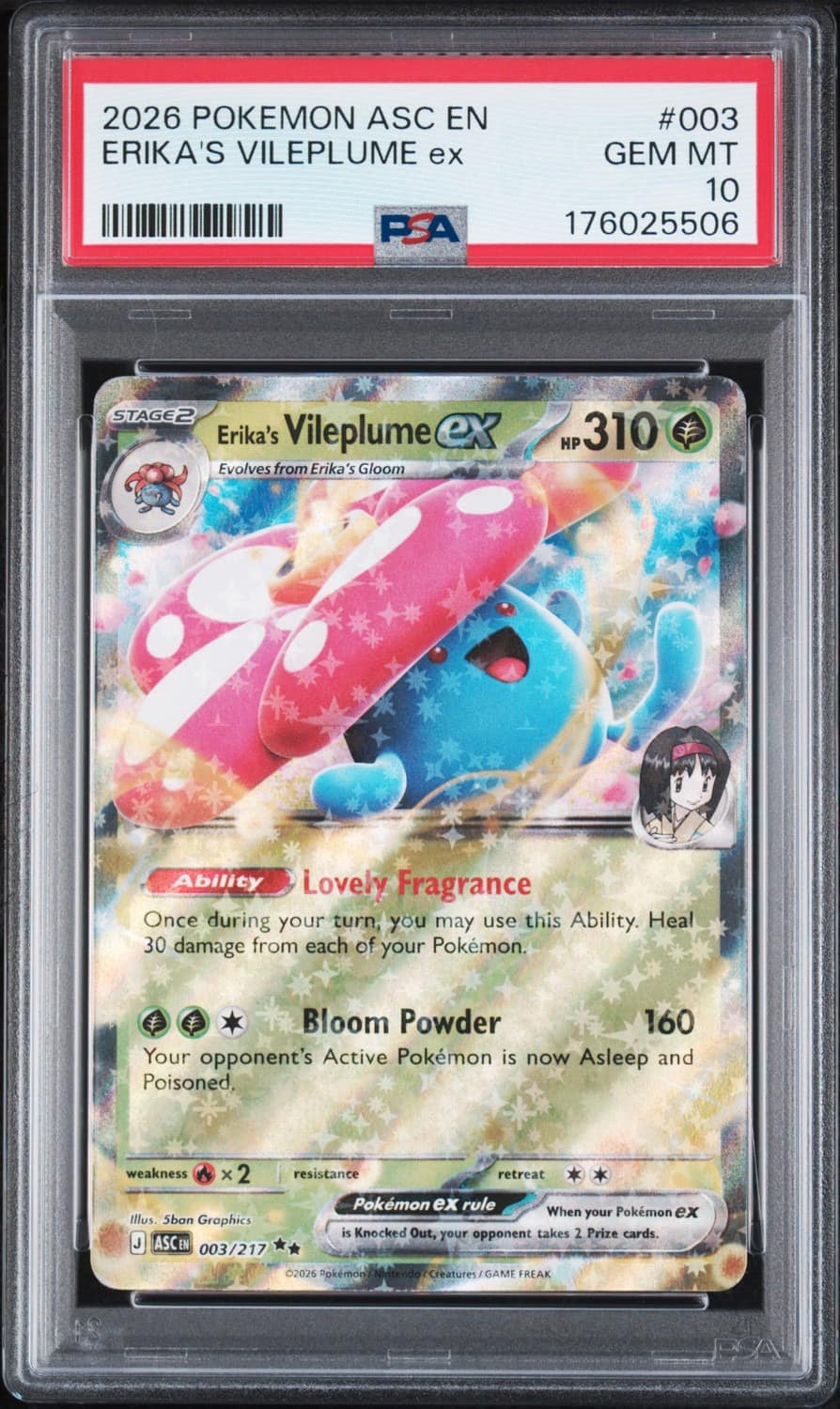 Erika'S Vileplume Ex