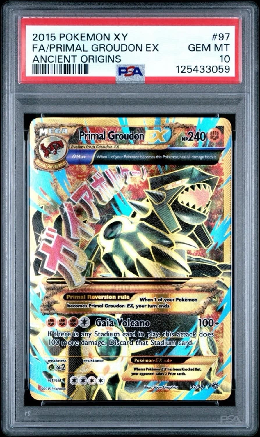 Primal Groudon Ex